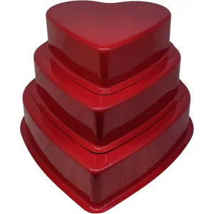 قالب کیک طرح قلب مجموعه 3 عددی