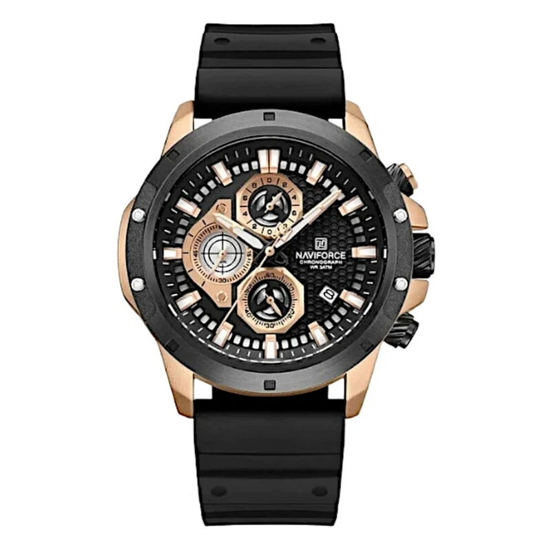 ساعت مچی عقربه‌ای مردانه نیوی فورس مدل NF 8036RBB