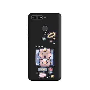 کاور طرح خرس شکمو کد m3930 مناسب برای گوشی موبایل هوآوی Y6 2018