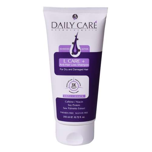 شامپو ضد ریزش مو دیلی کر مدل l care plus حجم 200 میلی لیتر