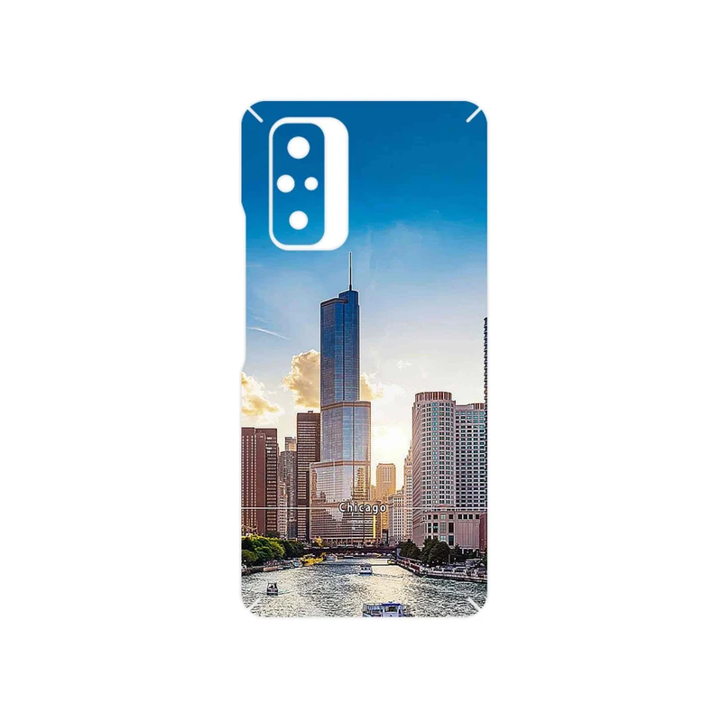 برچسب پوششی ماهوت مدل City of Chicago مناسب برای گوشی موبایل شیائومی Redmi Note 10 Pro Max