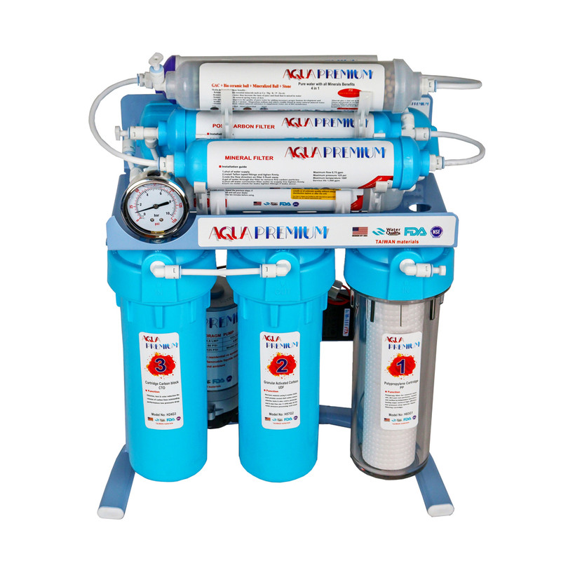 دستگاه تصفیه کننده آب آکواپرمیوم مدل A9POAB12-BL-TP دستگاه تصفیه کننده آب آکواپرمیوم مدل A9POAB12-BL-TP