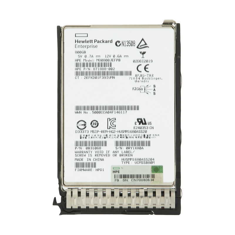 اس اس دی اینترنال اچ پی ای مدل MO0800JEFPB ظرفیت 800 گیگابایت