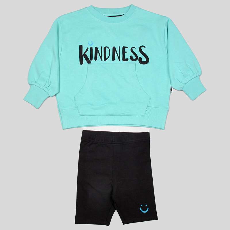 ست سویشرت و شورت دخترانه جورج مدل Kindness 