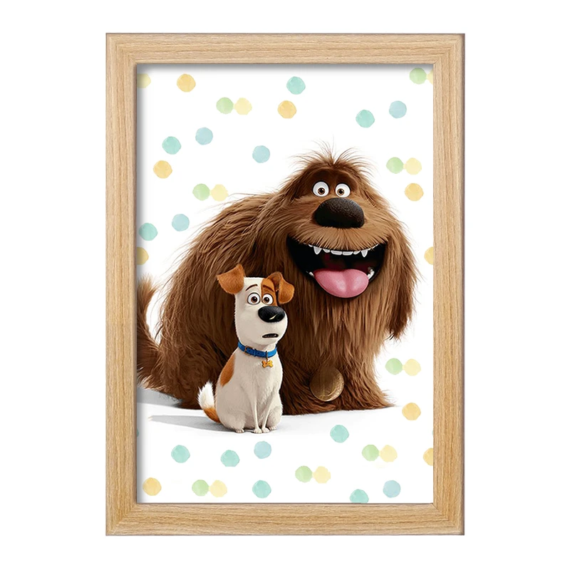 تابلو خندالو مدل زندگی پنهان حیوانات خانگی The Secret Life of Pets  کد 10684