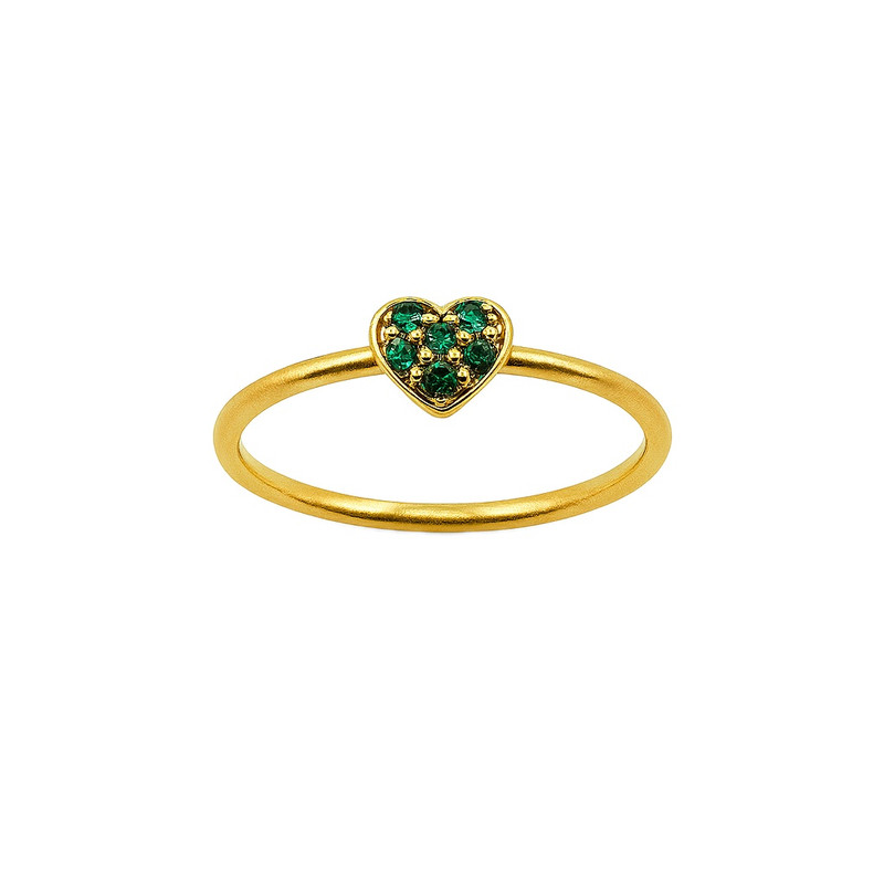 انگشتر طلا 18 عیار زنانه الهه فرمانیان مدل A 655 سایز 53