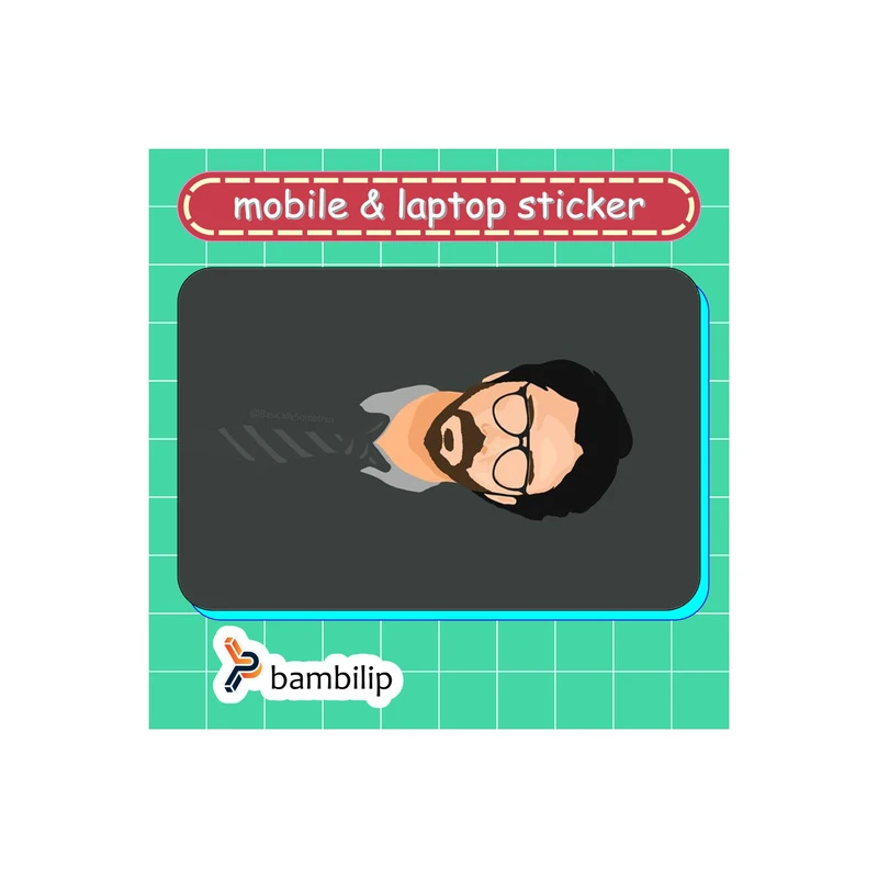 استیکر بامبیلیپ مدل کارت عابر طرح پروفسور مانی هیست کد 6051995