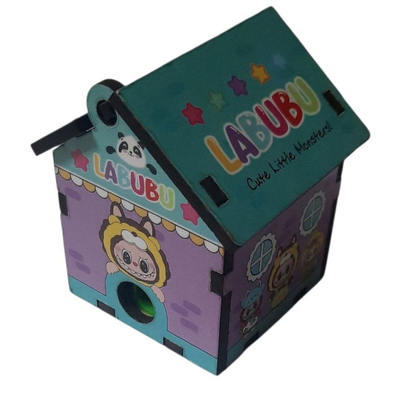 تراش مدل کلبه طرح لبوبو کد mn01