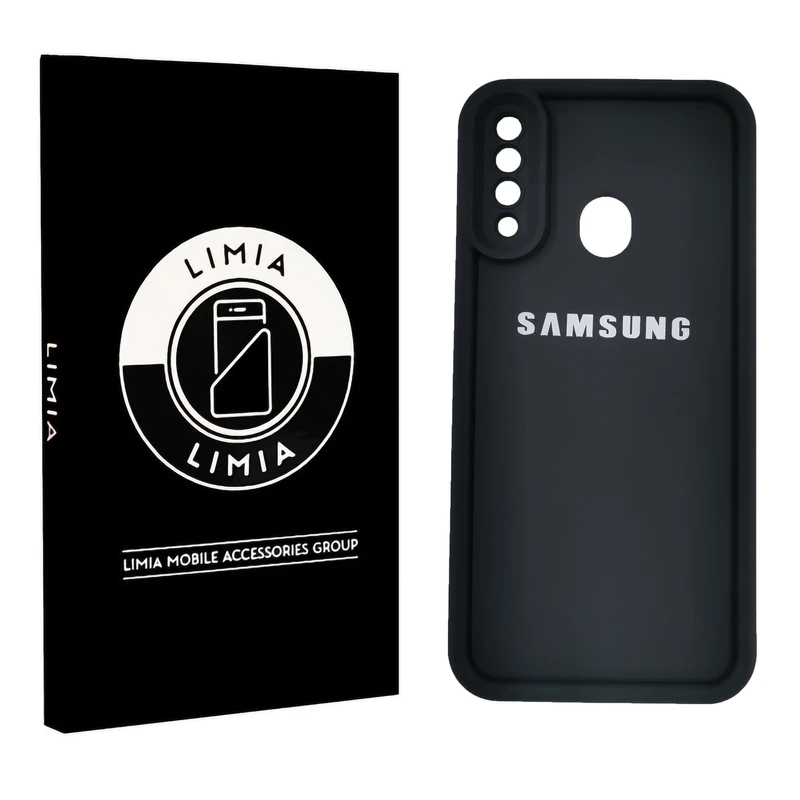 کاور لیمیا مدل کلاسیک ژله ای طرح سولید مناسب برای گوشی موبایل سامسونگ Galaxy A20s