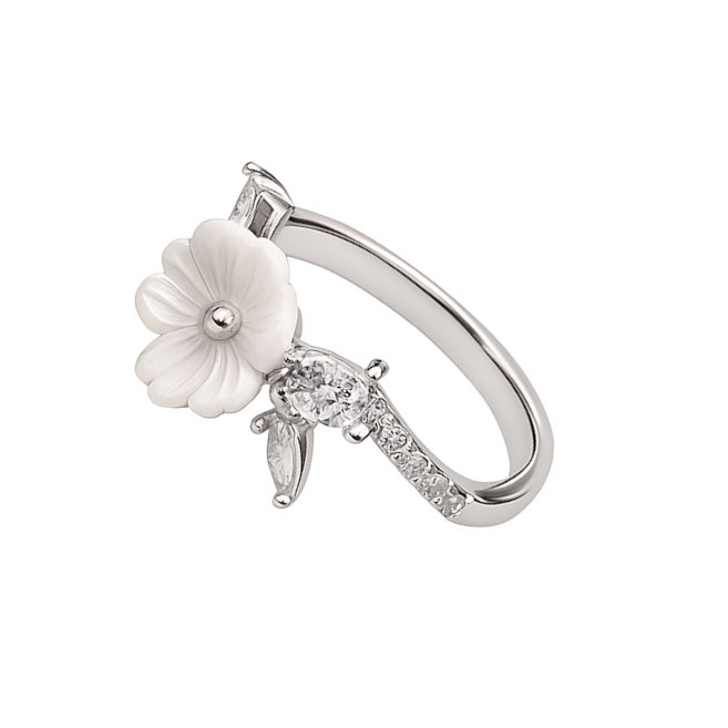 انگشتر زنانه مدل گل صدفی انگشتر زنانه مدل گل صدفی