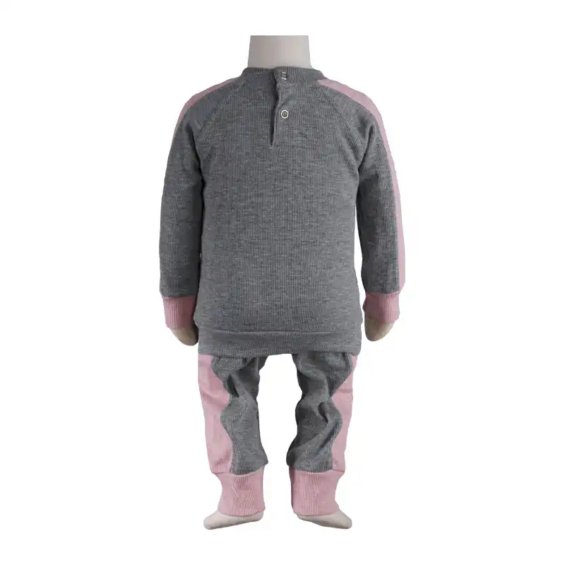 ست سویشرت و شلوار نوزادی آدمک مدل کبریتی