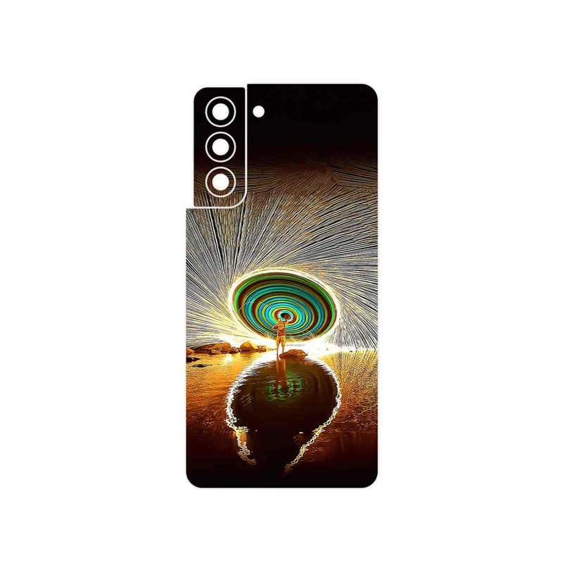 برچسب پوششی ماهوت مدل Night Light Fountain مناسب برای گوشی موبایل سامسونگ Galaxy S21 5G