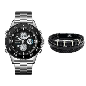 ساعت مچی دیجیتال مردانه اسکمی مدل 2205SSI به همراه دستبند