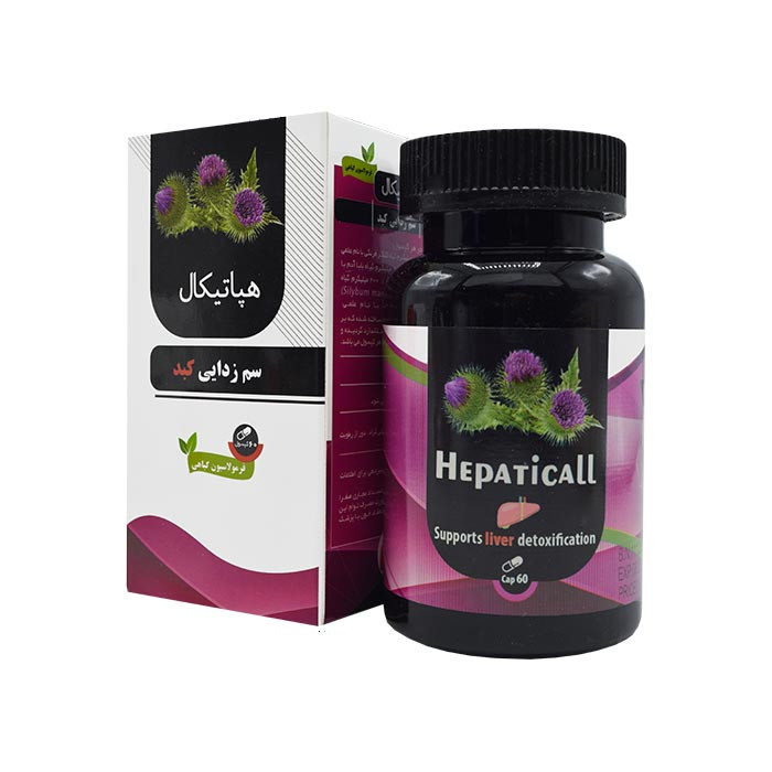 کپسول هپاتیکال جی کال بسته 60 عددی