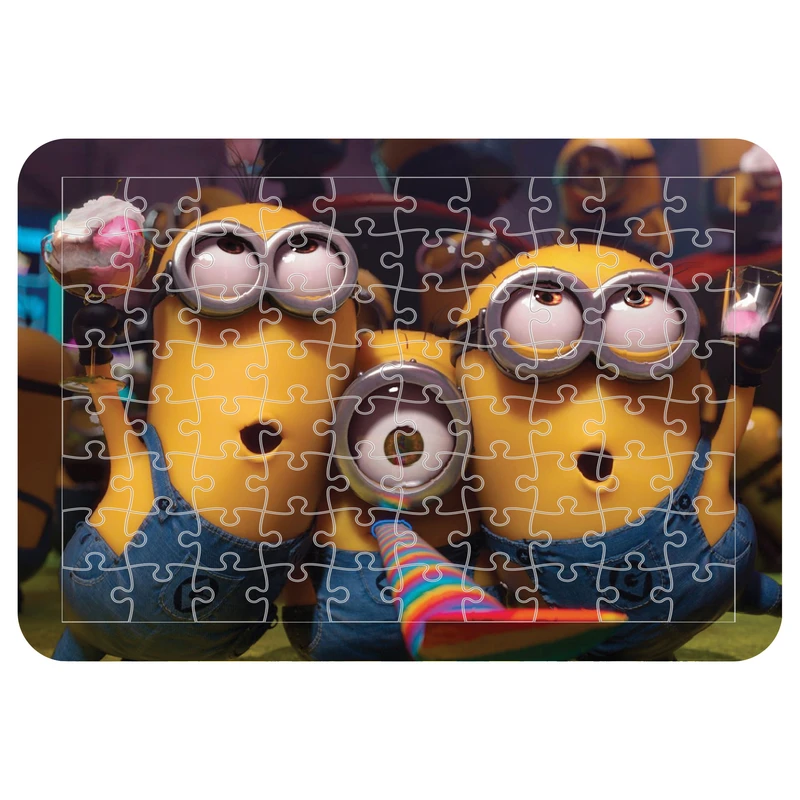 پازل 54 تکه مدل CHB1154 طرح انیمیشن مینیون ها من نفرت انگیز