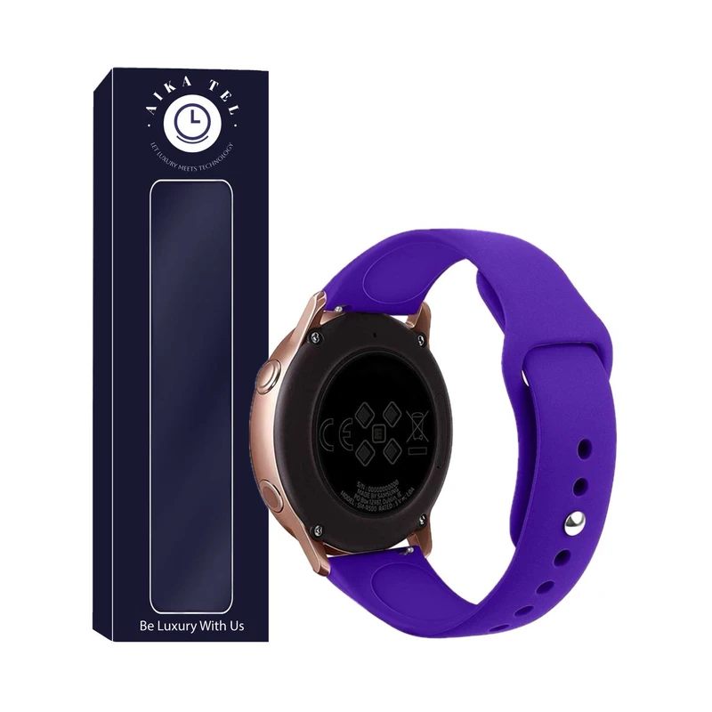 بند آیکاتل مدل Classic Silicone مناسب برای ساعت هوشمند سامسونگ Galaxy Gear S4 Classic 46mm  