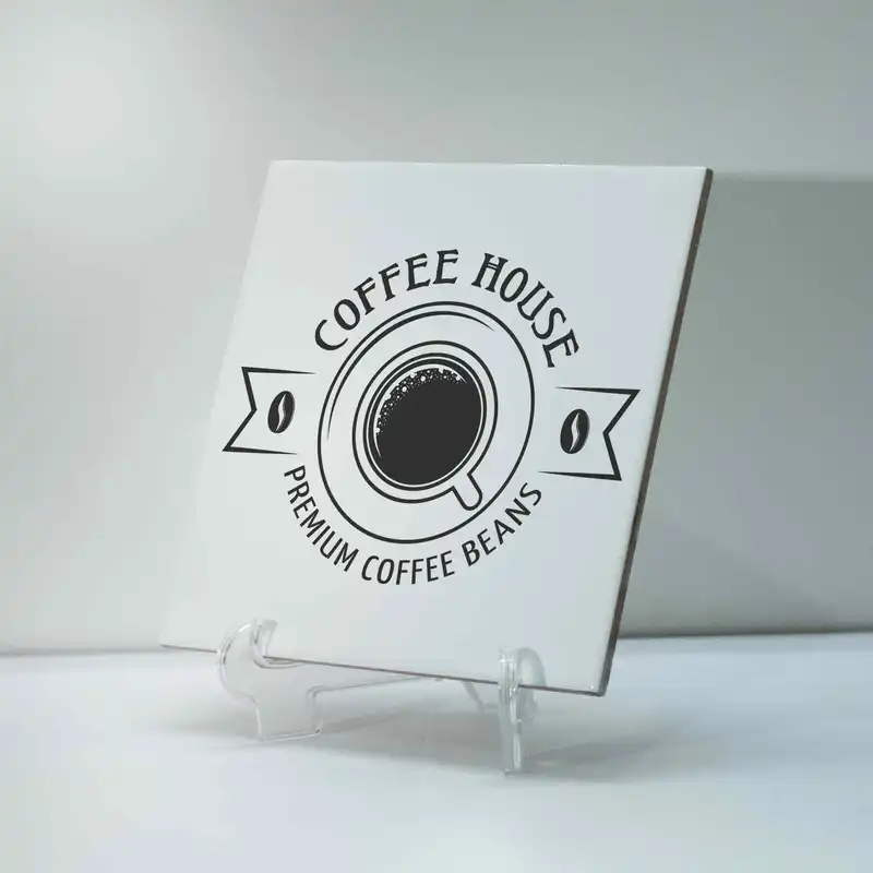 تابلو کاشی ژالینو مدل کافی شاپ کد 001