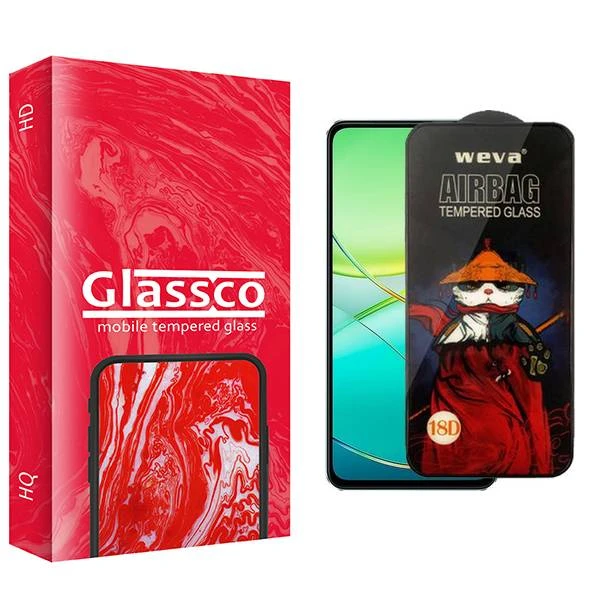محافظ صفحه نمایش گلس کو مدل CGo1 Airbag مناسب برای گوشی موبایل ویوو T3