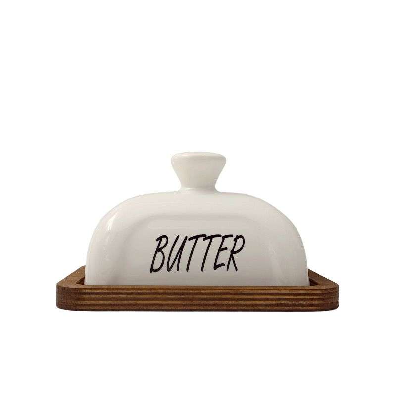 ظرف کره ام وي اچ گلس اند پلاستيكس مدل BUTTER