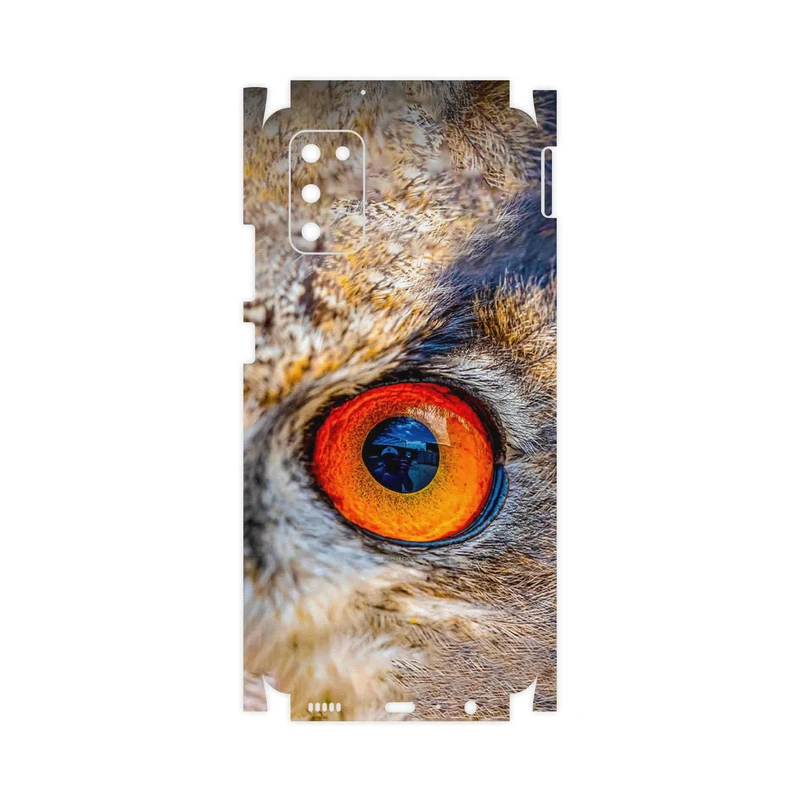 برچسب پوششی ماهوت مدل Owl eyes-FullSkin مناسب برای گوشی موبایل سامسونگ Galaxy M02s