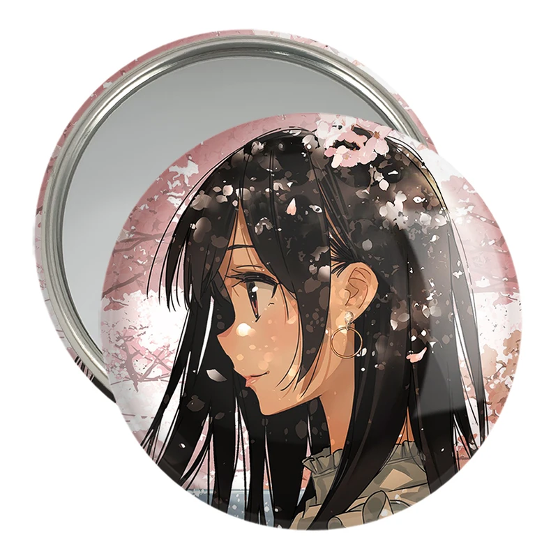 آینه جیبی خندالو مدل چیزورو انیمه کانوجواوکاری  کد 18191