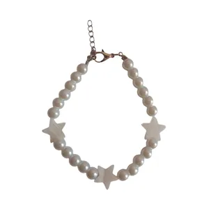 دستبند دخترانه مرواریدی مدل ۶۰۱