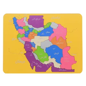 بازی آموزشی مدل نقشه ایران کد F215