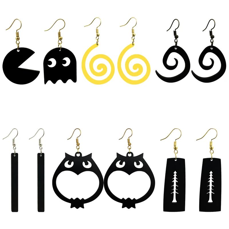 گوشواره زنانه هانستو مدل E6-269 مجموعه 6 عددي