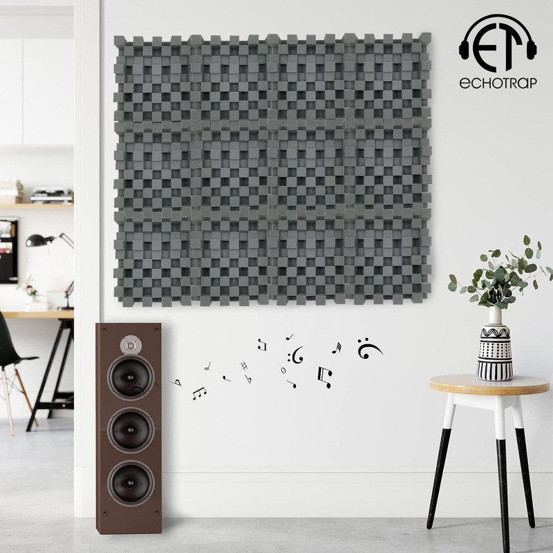 دیوار پوش اکوترپ مدل diffuser 50.50 بسته 4 عددی