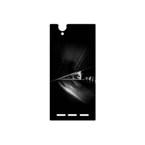 MAHOOT Black Portrait Cover Sticker for Sony Xperia T2 Ultra