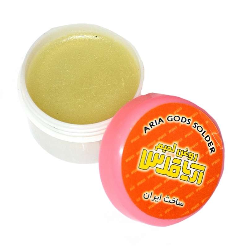 روغن لحیم آریا قدس کد s43 وزن 40 گرم روغن لحیم آریا قدس کد s43 وزن 40 گرم