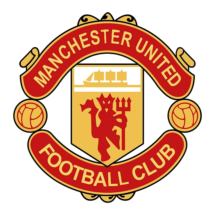 استیکر پارچه و لباس پاد آفرین مدل فوتبالی منچستریونایتد  کد S5833