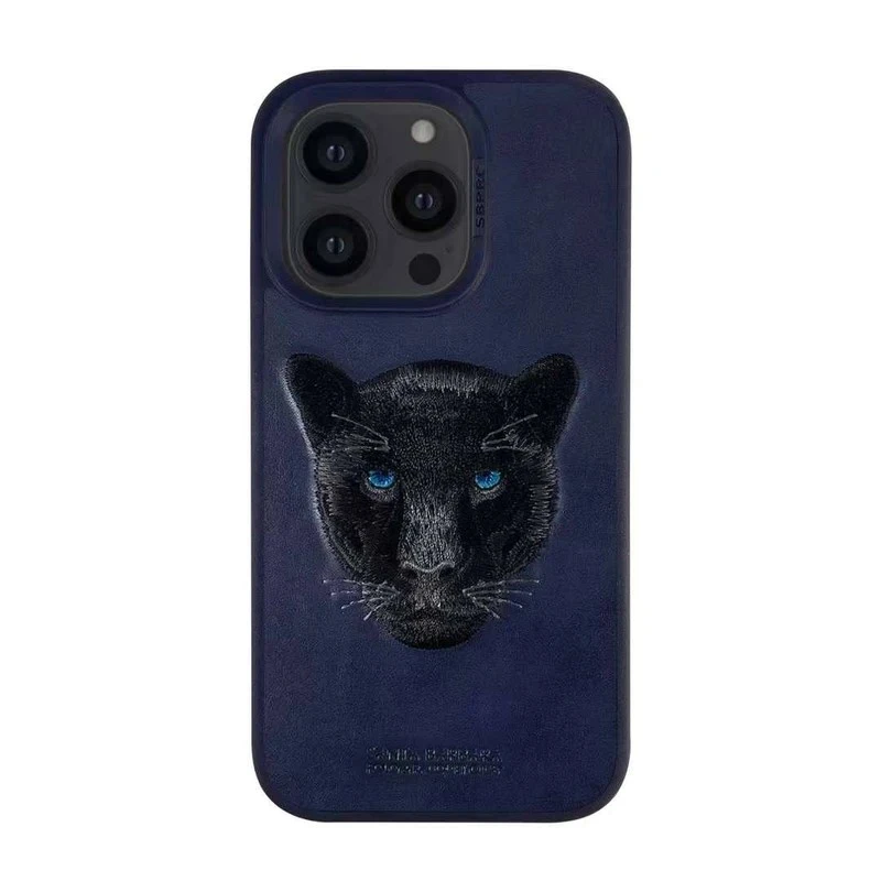 کاور پولو مدل cat black مناسب برای گوشی موبایل اپل iphone 15 pro max