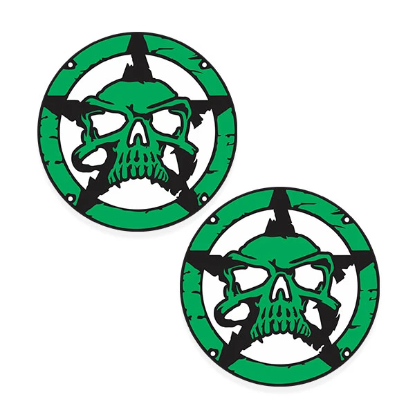 قاب میدرنج خودرو طرح اسکلت ستاره ای مدل 251G مناسب برای میدرنج 8 اینچ  بسته 2 عددی