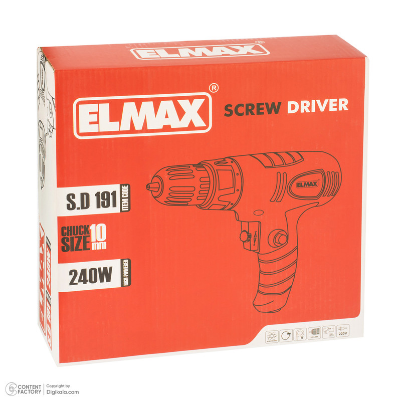 دریل پیچ گوشتی المکس مدل SD-191