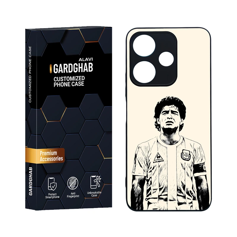 کاور گارد قاب علوی مدل دورژله ای ورزشی مناسب برای گوشی موبایل شیائومی Redmi 13 4G / 5G