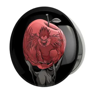آینه جیبی خندالو طرح ریوک انیمه دفترچه مرگ Death Note مدل تاشو کد 4933 
