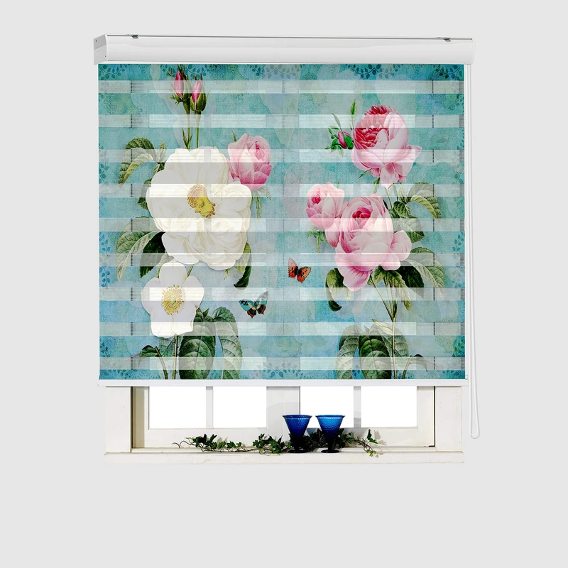 پرده زبرا  کد 7181 سایز 180 × 160 سانتی‌ متر