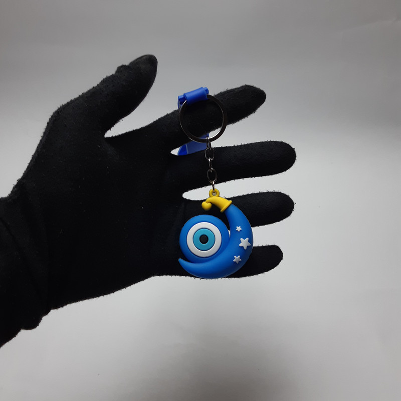 جاکلیدی مدل سیلیکونی طرح چشم نظر جاکلیدی مدل سیلیکونی طرح چشم نظر