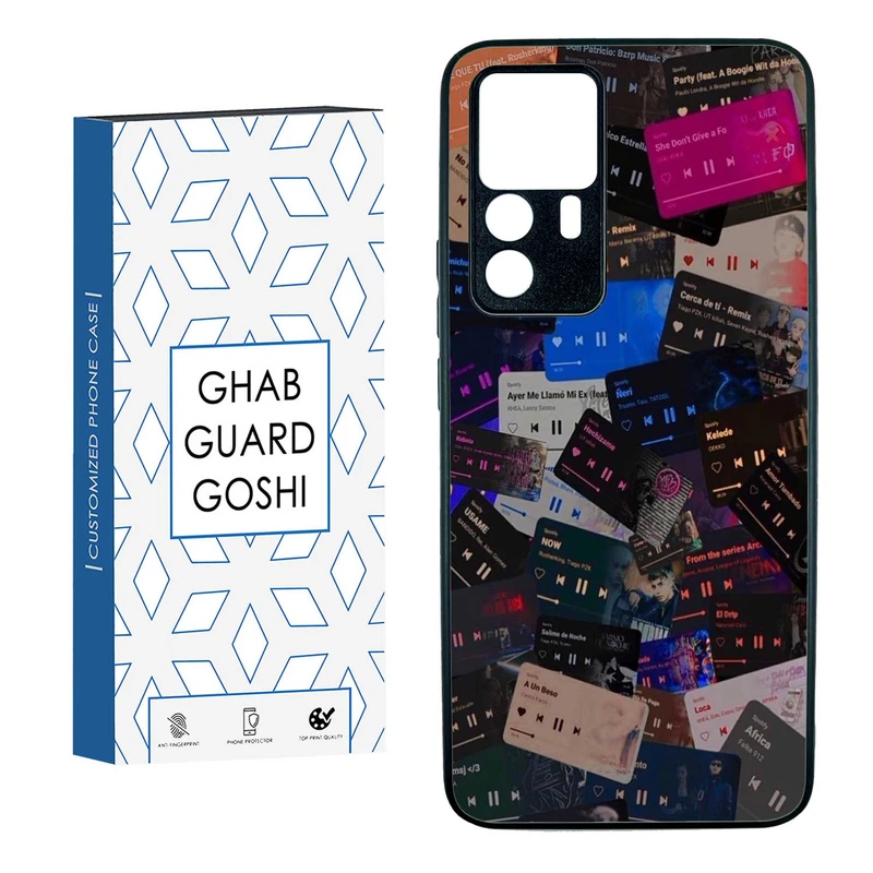 کاور قاب گارد گوشی طرح موزیک کد TPUBA-264 مناسب برای گوشی موبایل شیائومی  MI 12T / 12T PRO  