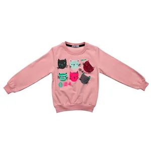 سویشرت بچگانه مدل گربه کد L120