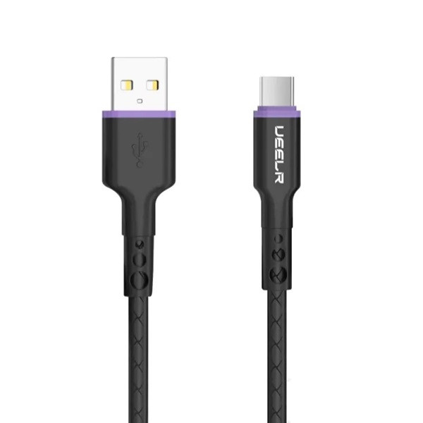 کابل تبدیل USB به USB -C یولر مدل DX107 طول 1متر