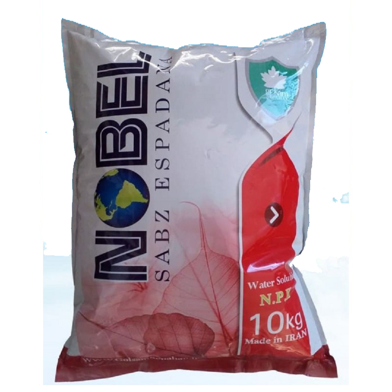 کود پتاس بالا نوبل مدل NPK 12-12-36 وزن 10 کیلوگرم