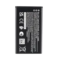 باتری موبایل مدل BL-L5H ظرفیت 1450 میلی آمپر ساعت مناسب برای گوشی موبایل نوکیا 105 / 110 / 150 4G