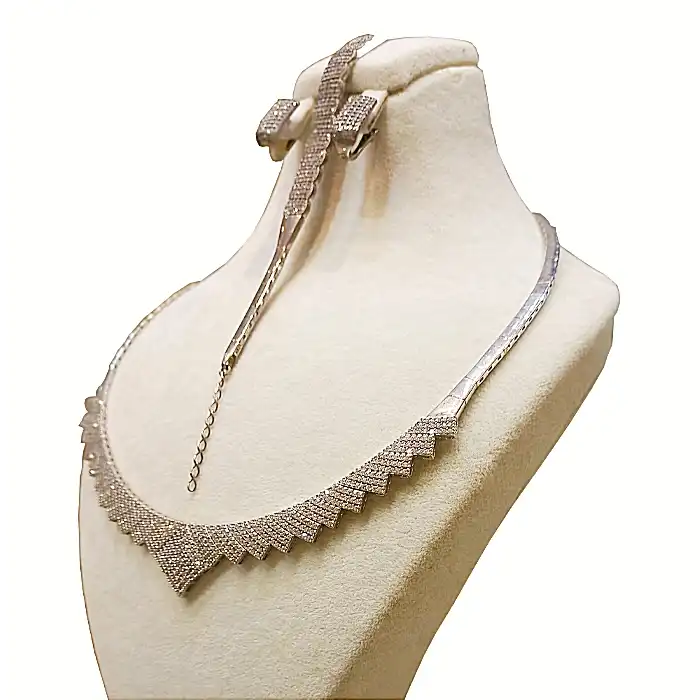 سرویس نقره زنانه مدل تنیسی TM1