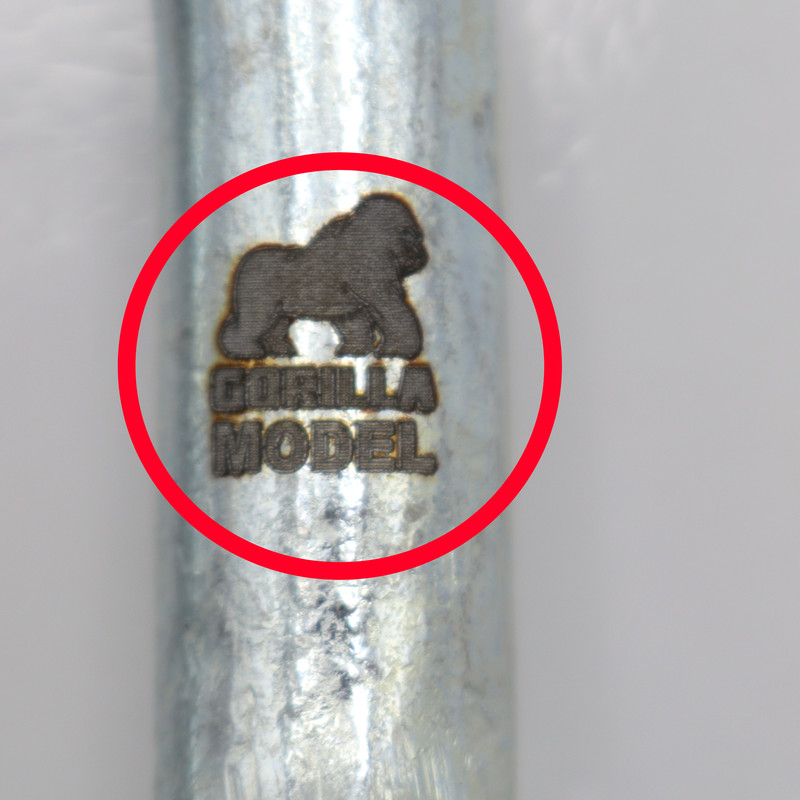 شگل مدل گوریلا کد YP-SIZE16-4TON