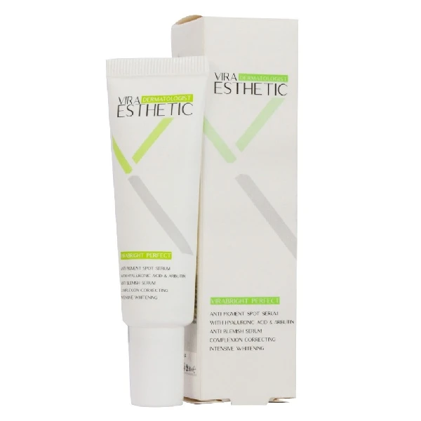 کرم روشن کننده ویرا استتیک مدل ANTI PIGMENT حجم 30 میلی لیتر
