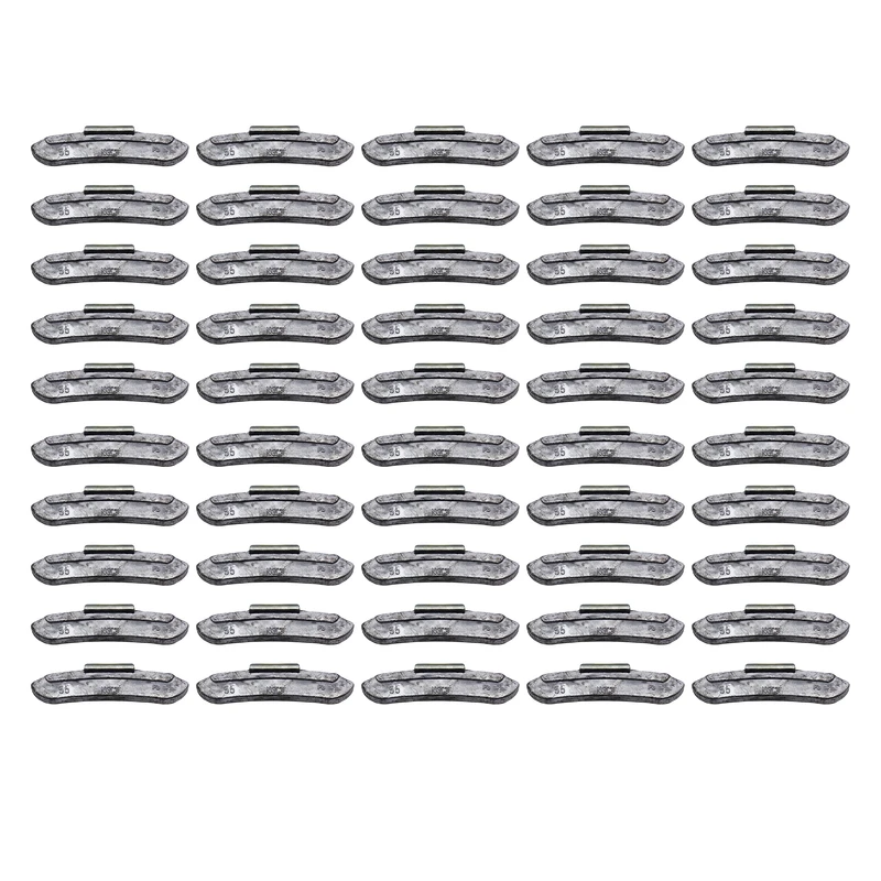 سرب بالانس لاستیک ان جی سی تی مدل گیره ای کد YP-55GR مجموعه 50 عددی 