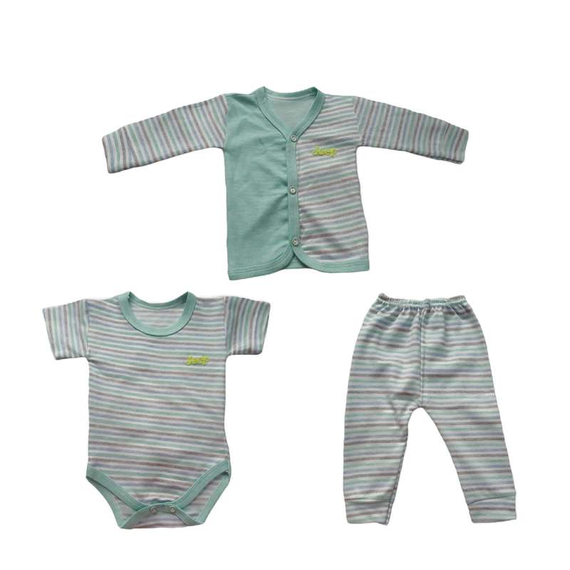 ست 3 تکه لباس نوزادی مدل E01