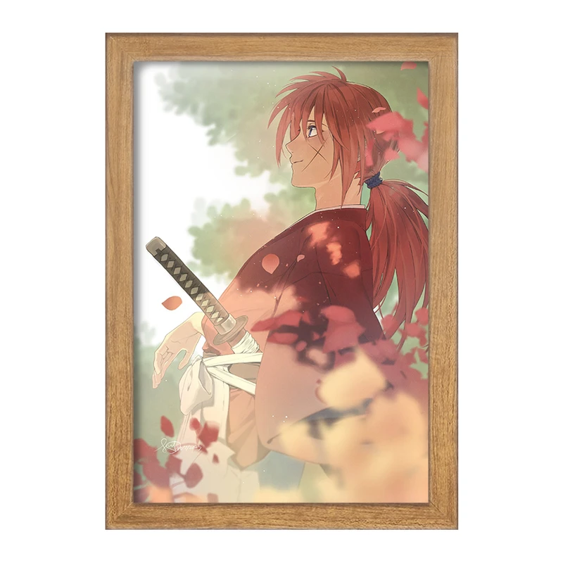 تابلو خندالو مدل انیمه رورونی کنشین کد 34885